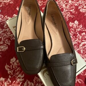 Life Stride Women's Dark Brown Loafers with Buckle